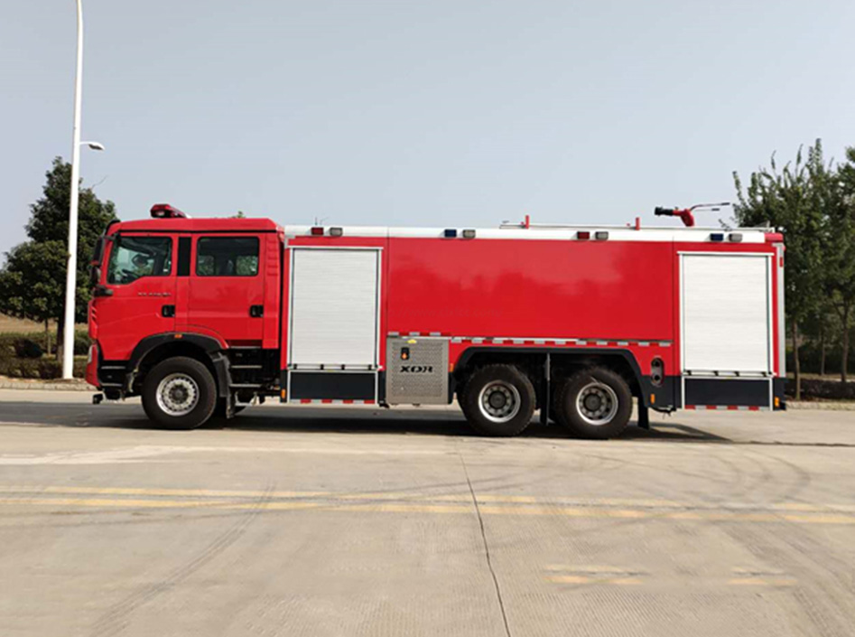 国六16吨豪沃TX7泡沫消防车